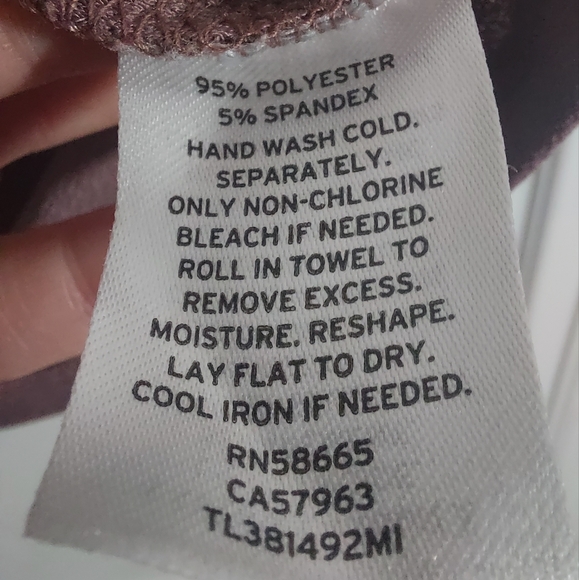 Leith Blouse Dusty Mauve Gathered Waist Size XS Extra Small Business Office Work - Picture 3 of 4